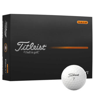 Titleist Pro V1 High Number Golf Balls White