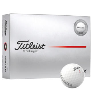 Titleist Pro V1x Enhanced Alignment Golf Balls White