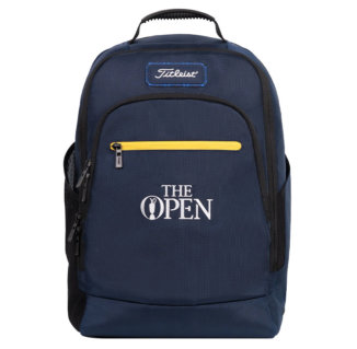 Titleist Players The Open Backpack Golf Bag Navy/Yellow TA23PBP-BRT
