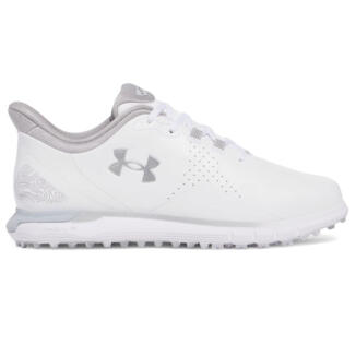 Under Armour Drive Fade SL Golf Shoes White/Metallic Silver 3026922-102