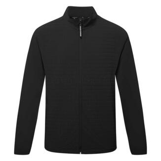 Under Armour Drive Pro Storm Insulated Golf Wind Jacket Black/Metallic Silver 1387119-001