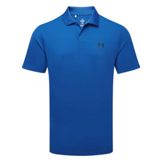 Under Armour Performance 3.0 Golf Polo Shirt Tech Blue/Black 1377374-432