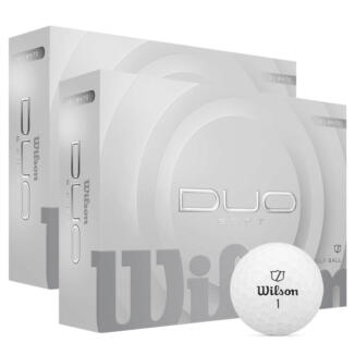 Wilson Duo Soft Golf Balls (Double Dozen) White