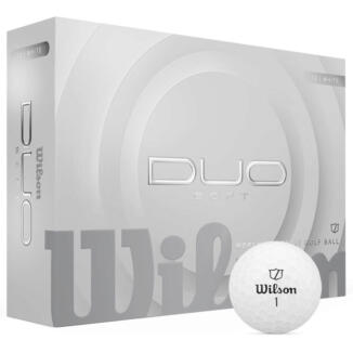 Wilson Duo Soft Golf Balls White