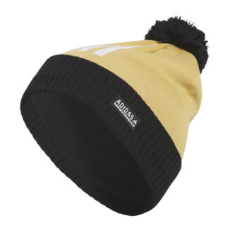 adidas Pom 3 Stripe Golf Beanie Oat/Black IW6729