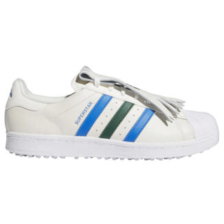 adidas Originals Superstar SL Skate Golf Shoes Chalk White/Collegiate Green/Blue Bird IH2500