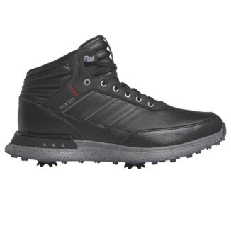 adidas S2G RAIN.RDY Golf Boots Black/Iron Metallic/Better Scarlet IH5177