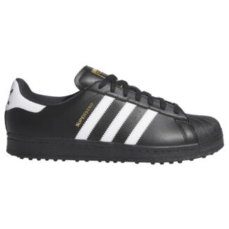 adidas Superstar SL Golf Shoes Black/White/Gold Metallic IE6053