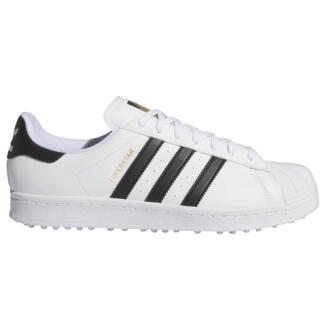 adidas Superstar SL Golf Shoes White/Black/Gold Metallic IE6052