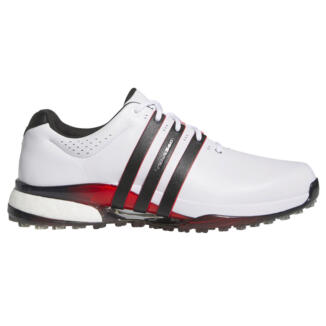 adidas Tour 360 SL Golf Shoes White/Core Black/Lucid Red IH2197