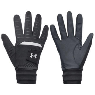 Under Armour CGI Thermal Wind Golf Gloves (Pair Pack) Black 1366371-001