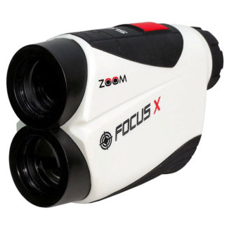 Zoom Focus X Golf Laser Rangefinder White