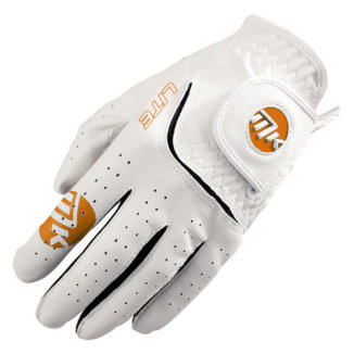 MKids Junior Golf Glove White/Orange (Right Handed Golfer)