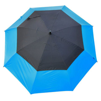 TourDri 64 Inch Gust Resistant Golf Umbrella Blue/Black