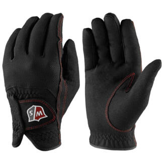 Wilson Rain Golf Gloves (Pair Pack) Black