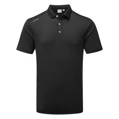 Ping Lindum Golf Polo Shirt Black - Clubhouse Golf