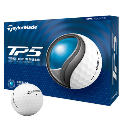 TaylorMade TP5 Golf Balls White - Clubhouse Golf