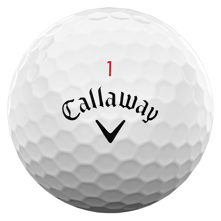 Callaway Chrome Soft Personalised Logo Golf Balls White - Clubhouse Golf