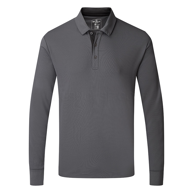 long sleeve golf polo