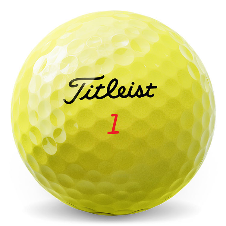 Titleist TruFeel Golf Balls Yellow - Clubhouse Golf