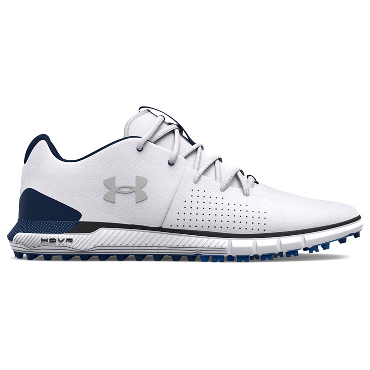 Under Armour HOVR Fade 2 SL Golf Shoes White/Academy - Clubhouse Golf