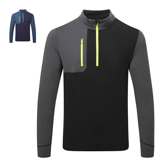 Callaway Aquapel Mixed Media 1/4 Zip Sweaters