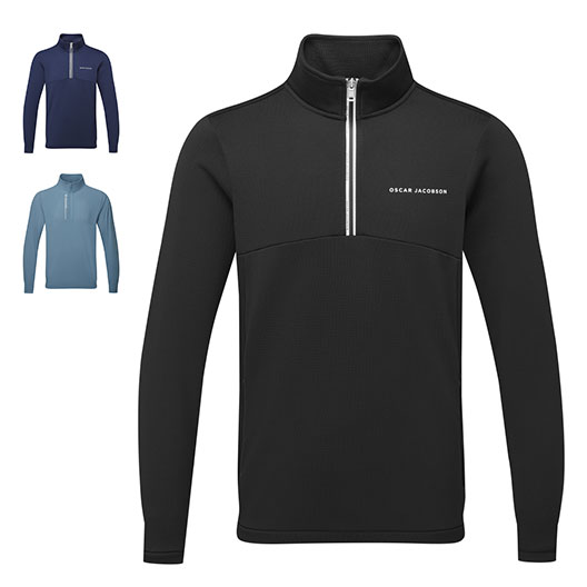 Oscar Jacobson Longton Tour 1/4 Zip Sweaters