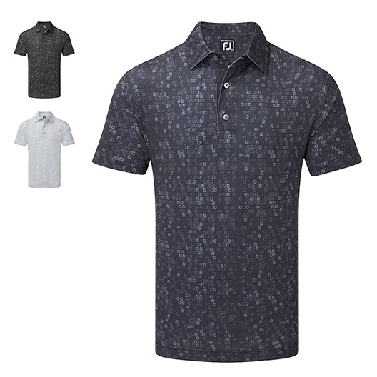 FootJoy Digital Camo FJ Print Lisle Polo Shirts