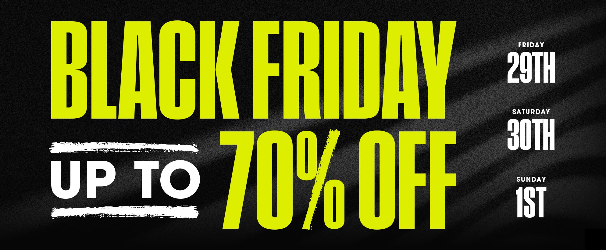 Black Friday - Up To 70% Off